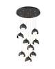 Brooklyn 20 Inch 9 Light Multi Light Pendant