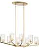 Nye Small Linear Chandelier