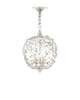 Crystal Bud Sphere Small Pendant Light