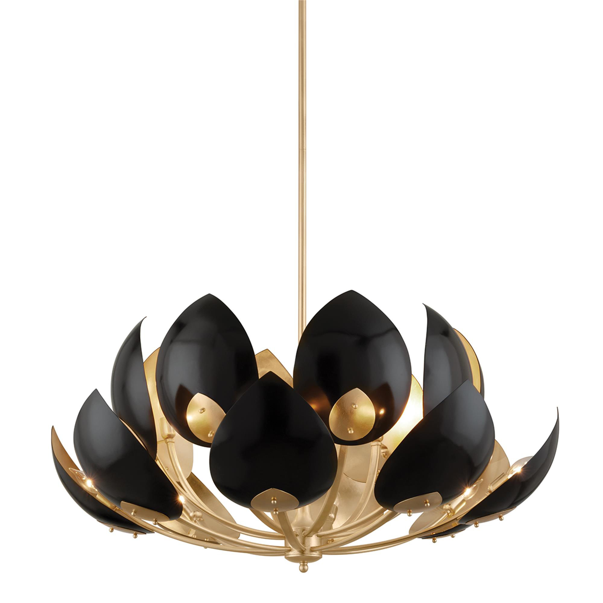 Lotus 38 Inch Chandelier