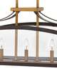 Clarendon Small Linear Chandelier