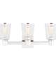 Chapman & Myers Alessa 22 Inch 3 Light Bath Vanity Light