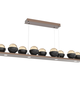 Cabochon 70 Inch Linear Chandelier
