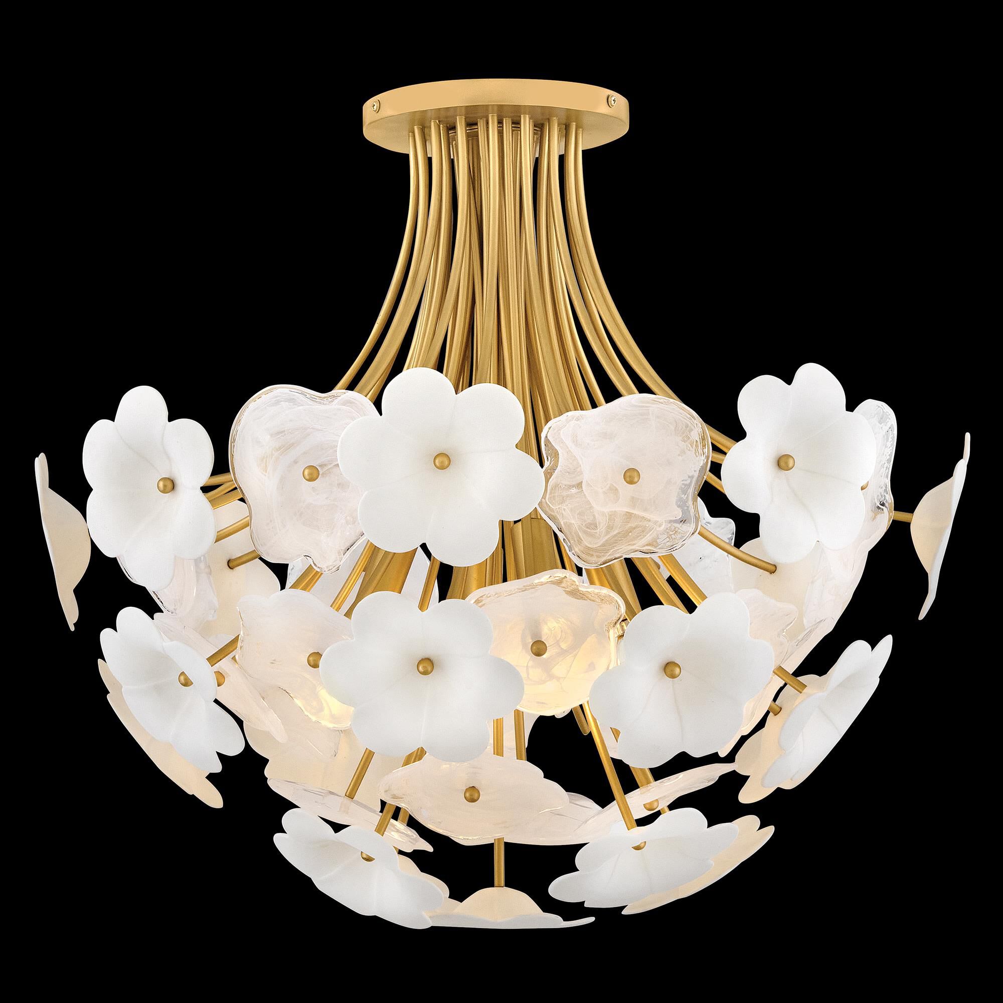 Marianne 22 Inch 4 Light Semi Flush Mount