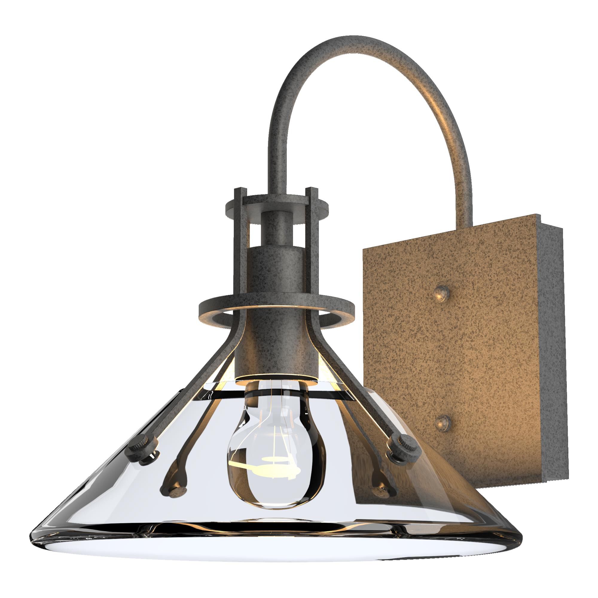Henry 10 Inch Outdoor Wall Light