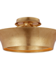 Thomas O'Brien Garland 15 Inch Semi Flush Mount