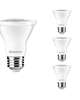 7 Watt LED PAR20 3000K 80CRI Basics Flood Wet Dimmable (4 Pack)