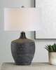 Graphite Medium Table Lamp