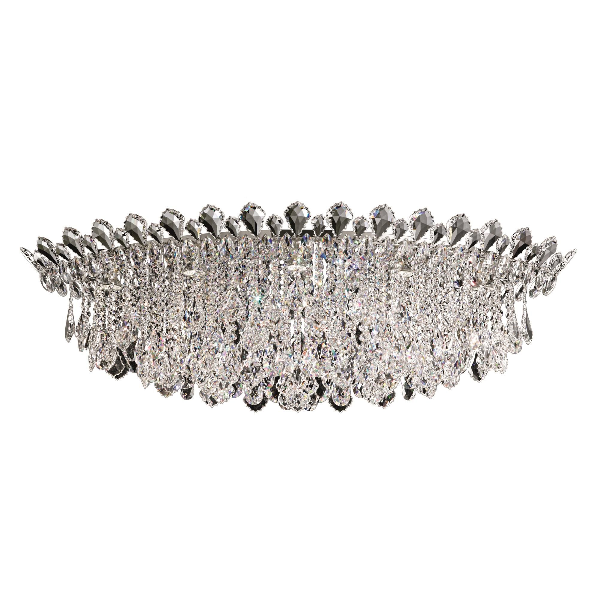 Trilliane Strands 45 Inch 8 Light Flush Mount