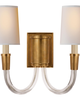 Thomas O'Brien Vivian 14 Inch 2 Light Wall Sconce