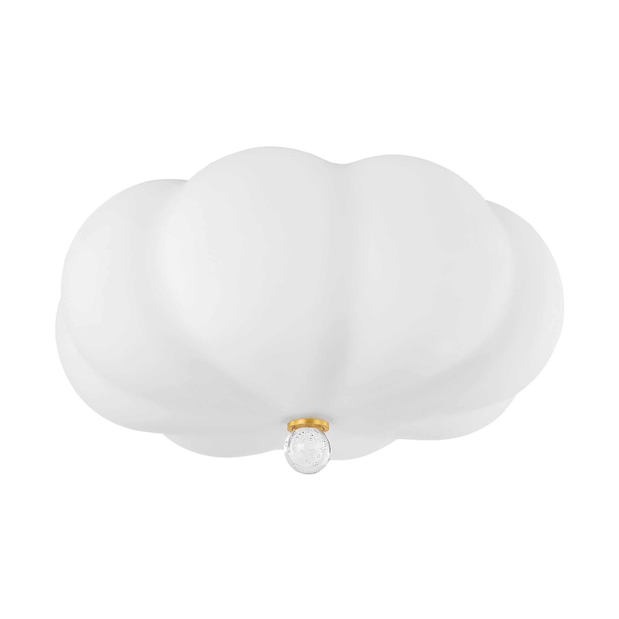 Mandy Cheng Demille 16 Inch 3 Light Flush Mount