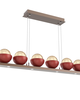 Cabochon Medium Linear Chandelier