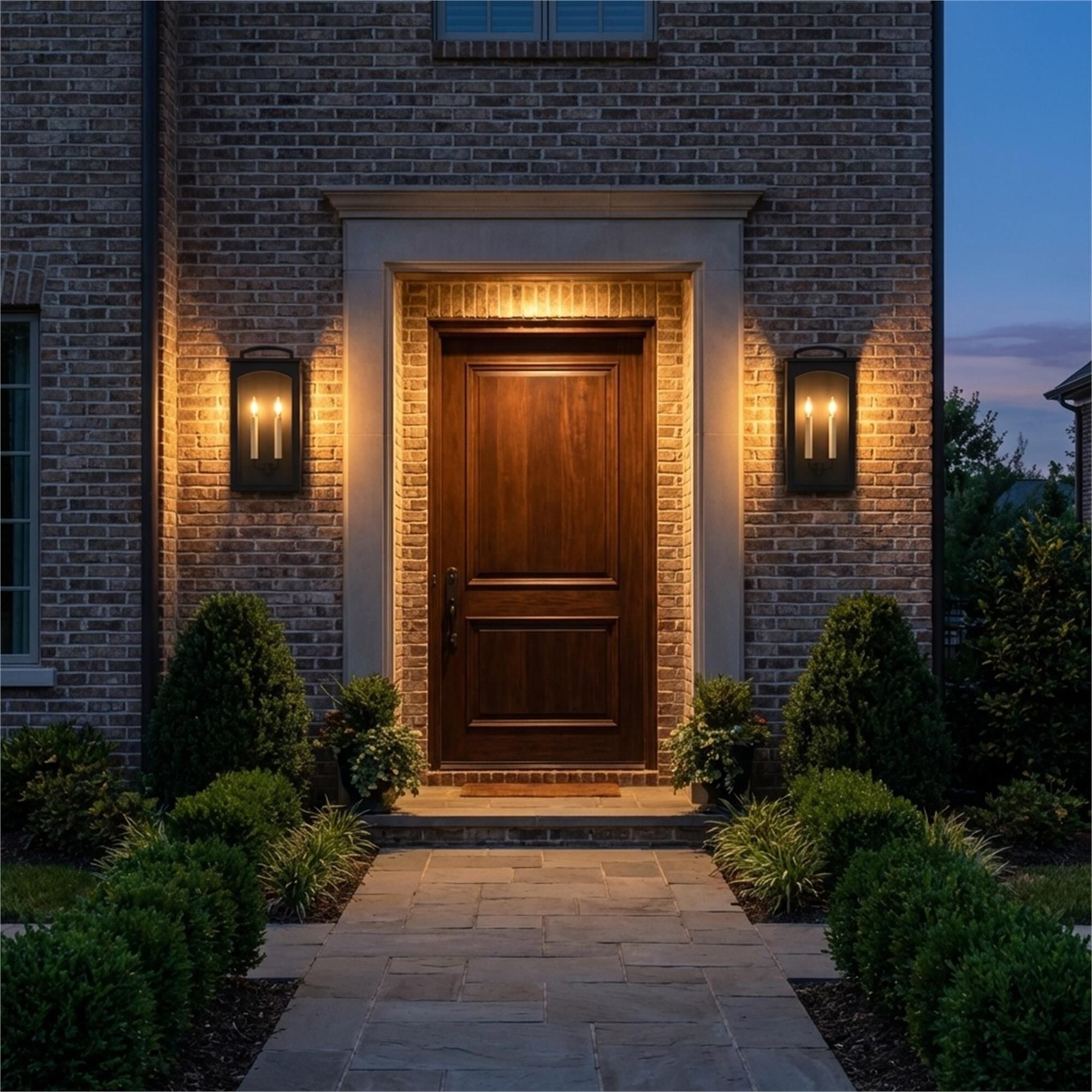Chapman & Myers Modesto 19 Inch Outdoor Wall Light