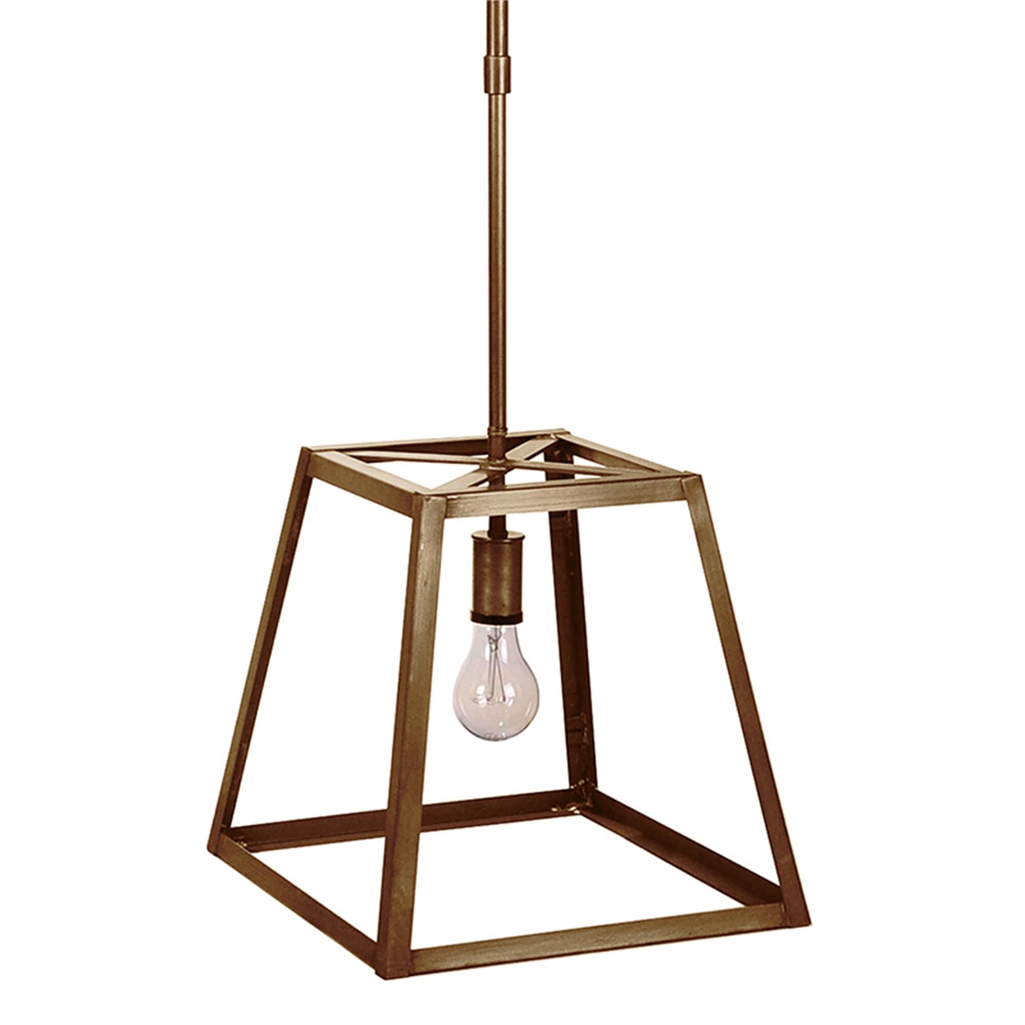 Transitional 12 Inch Lantern Pendant