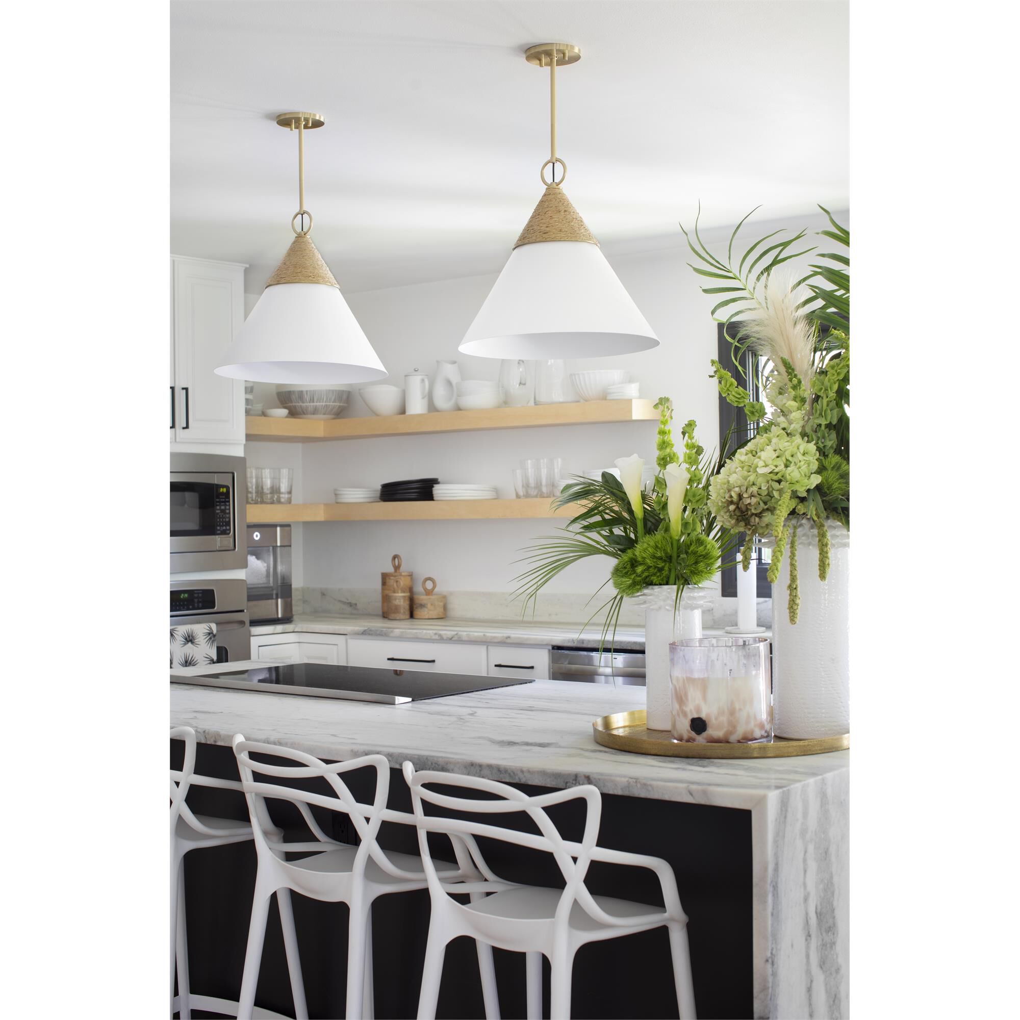 Megan Molten Mica Small Pendant Light