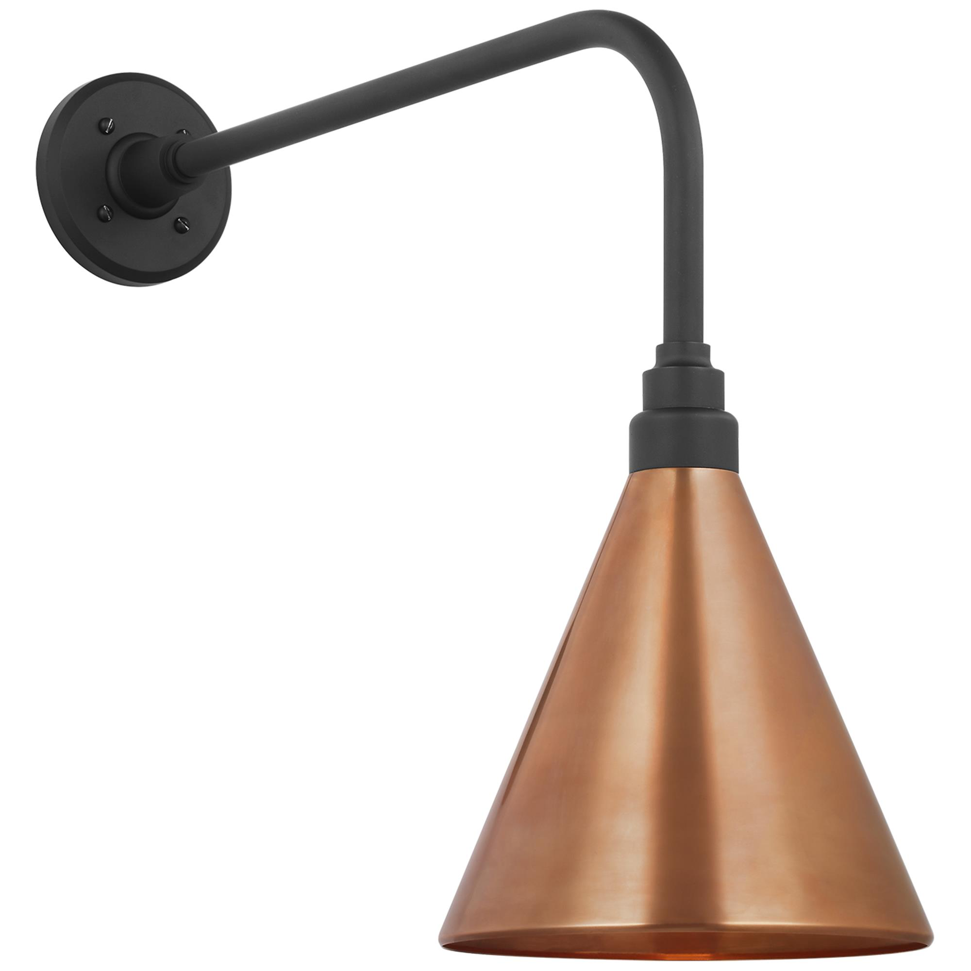 Thomas O'Brien Academy Barn 20 Inch 26 Light Outdoor Wall Light
