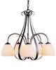 Sweeping 24 Inch Chandelier