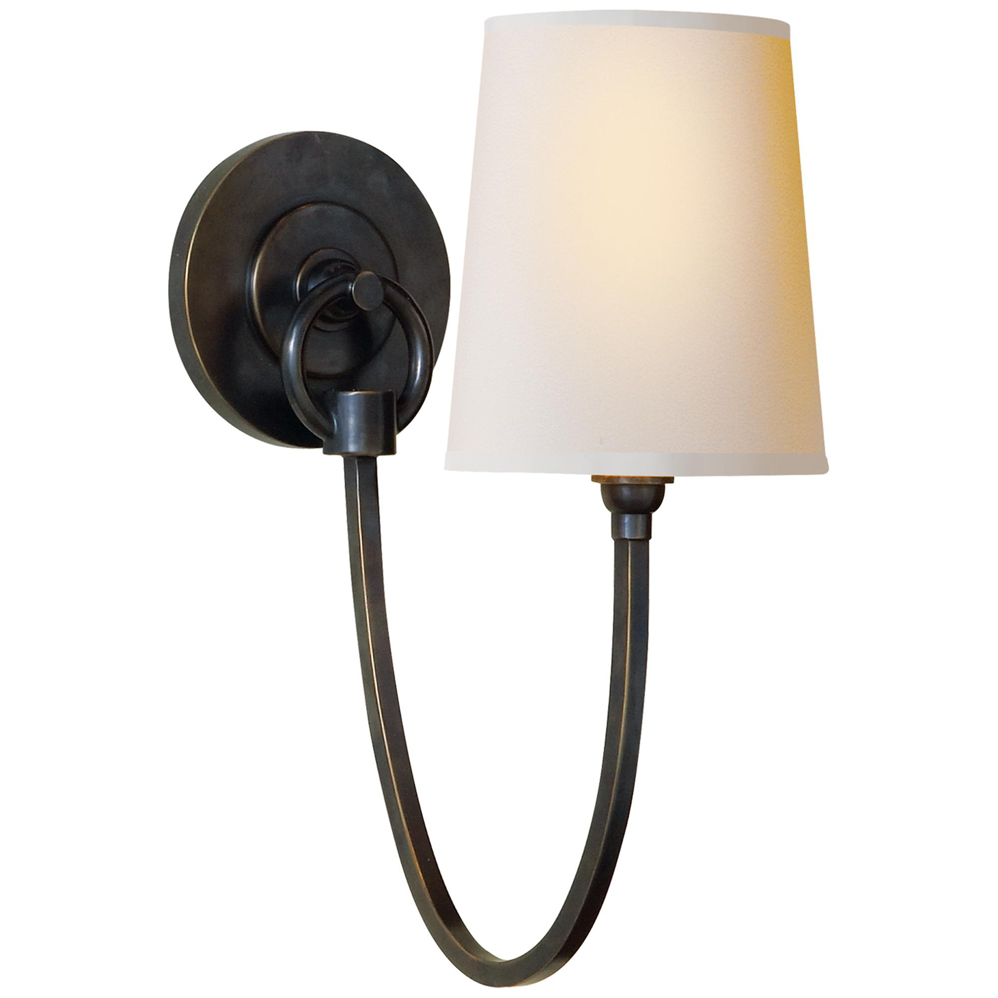 Thomas O'Brien Reed Small Wall Sconce