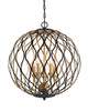 Gilded Glam 24 Inch Pendant Light