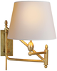 Thomas O'Brien Paulo Medium Wall Swing Lamp
