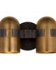 Avroko Octavia 9 Inch 2 Light Wall Sconce