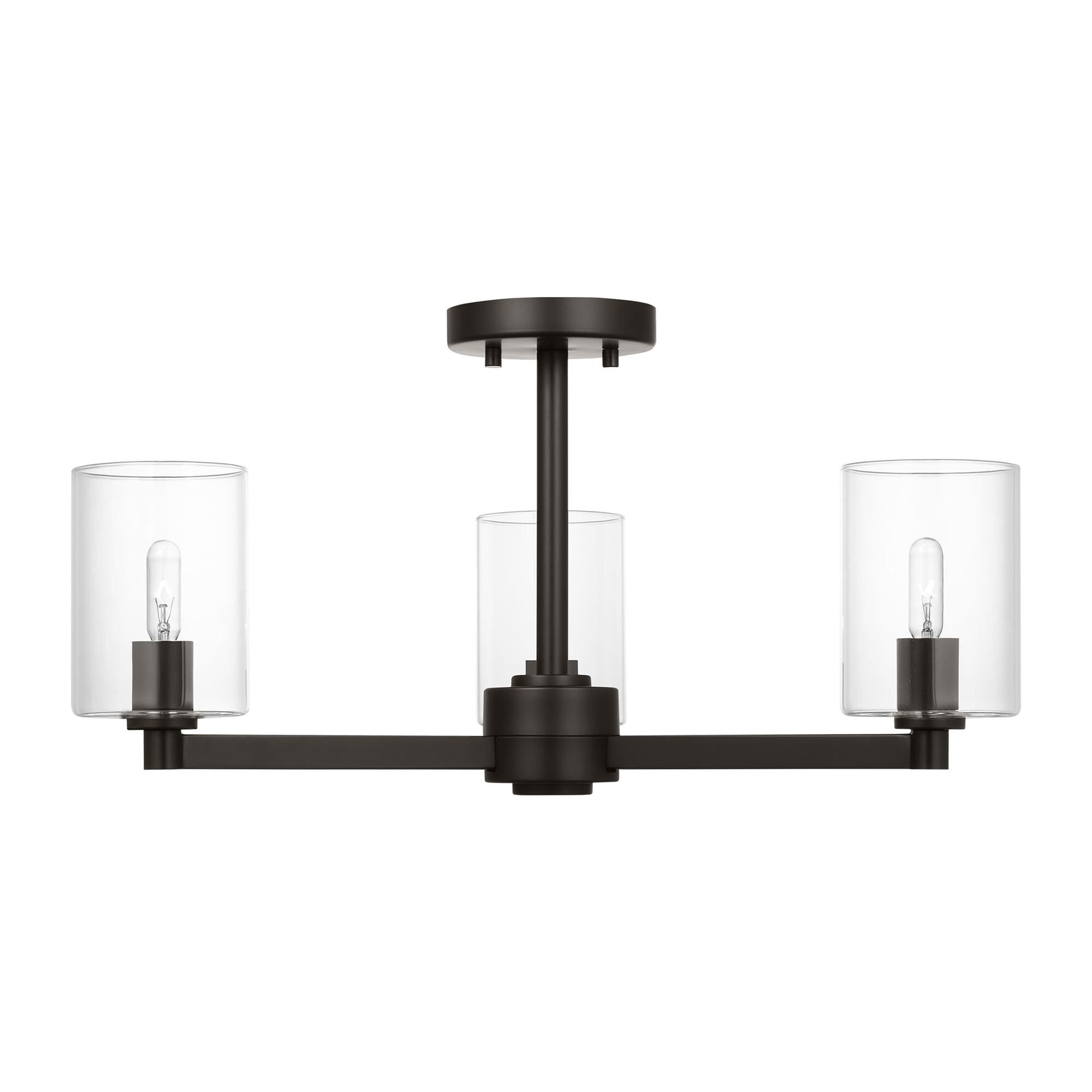 Sean Lavin Fullton 23 Inch 3 Light Semi Flush Mount