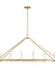 Chapman & Myers Marston Medium Linear Chandelier