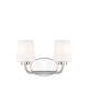 Capra 15 Inch 2 Light Bath Vanity Light