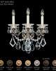 La Scala 17 Inch 3 Light Wall Sconce