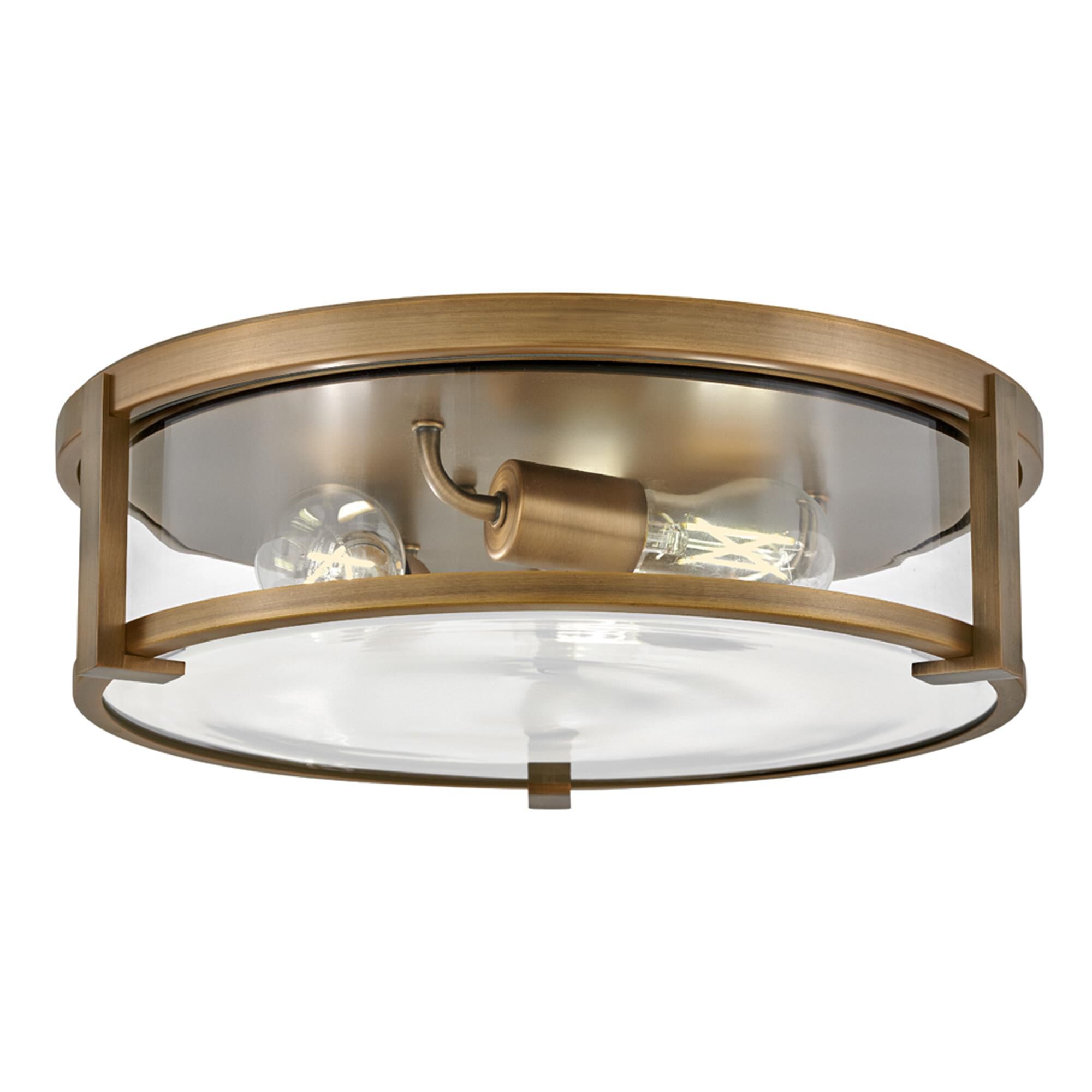 Lowell 16 Inch 3 Light Flush Mount