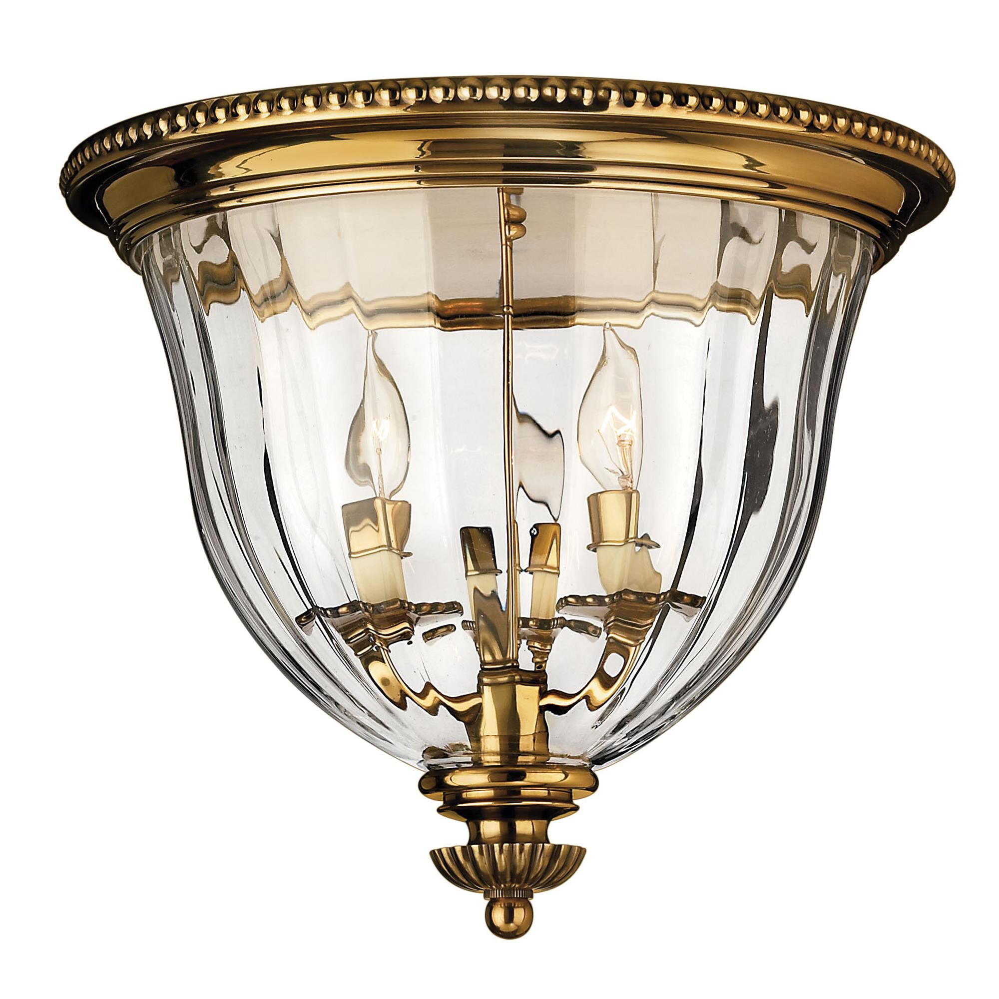 Cambridge 14 Inch 3 Light Flush Mount