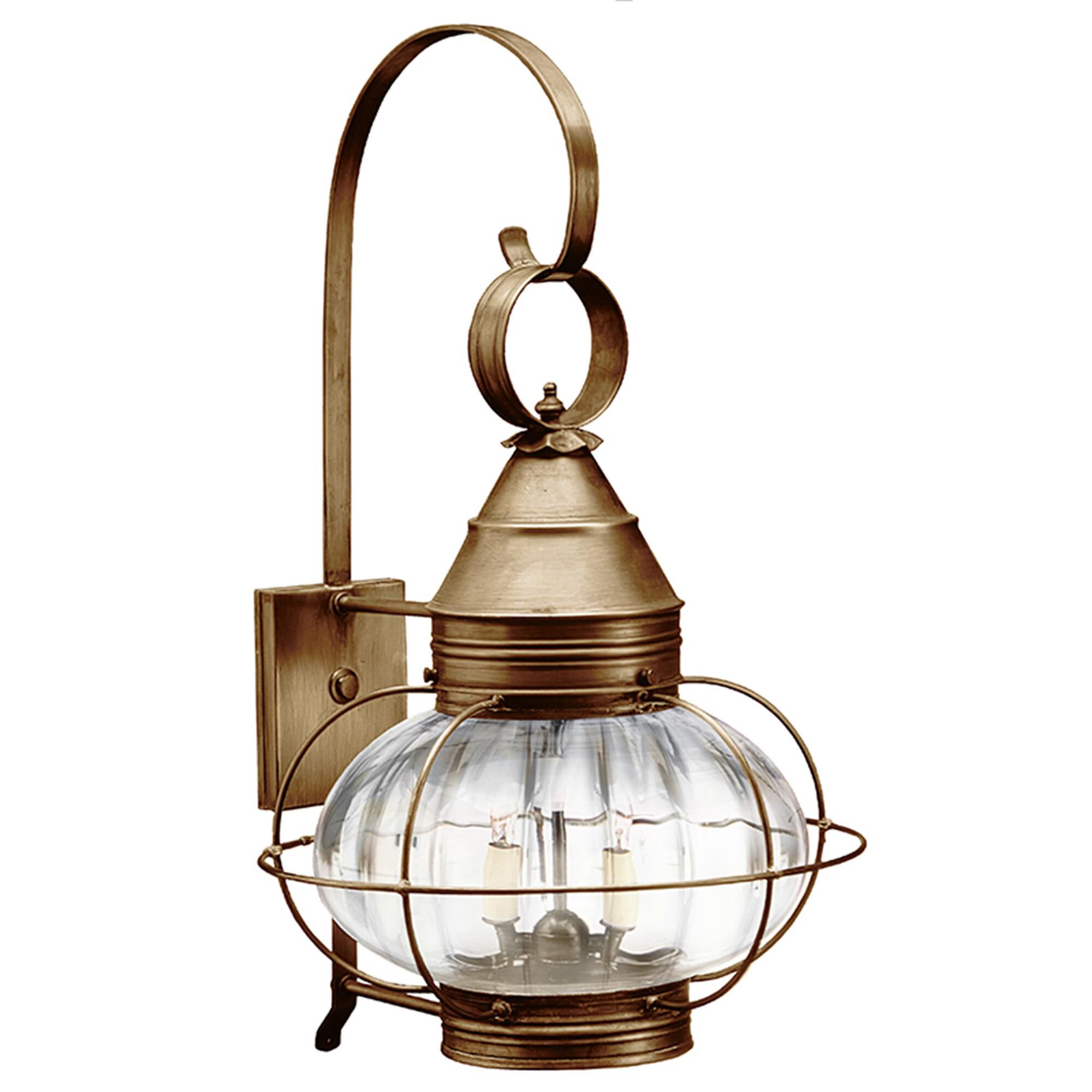 Onion 25 Inch 2 Light Outdoor Wall Light