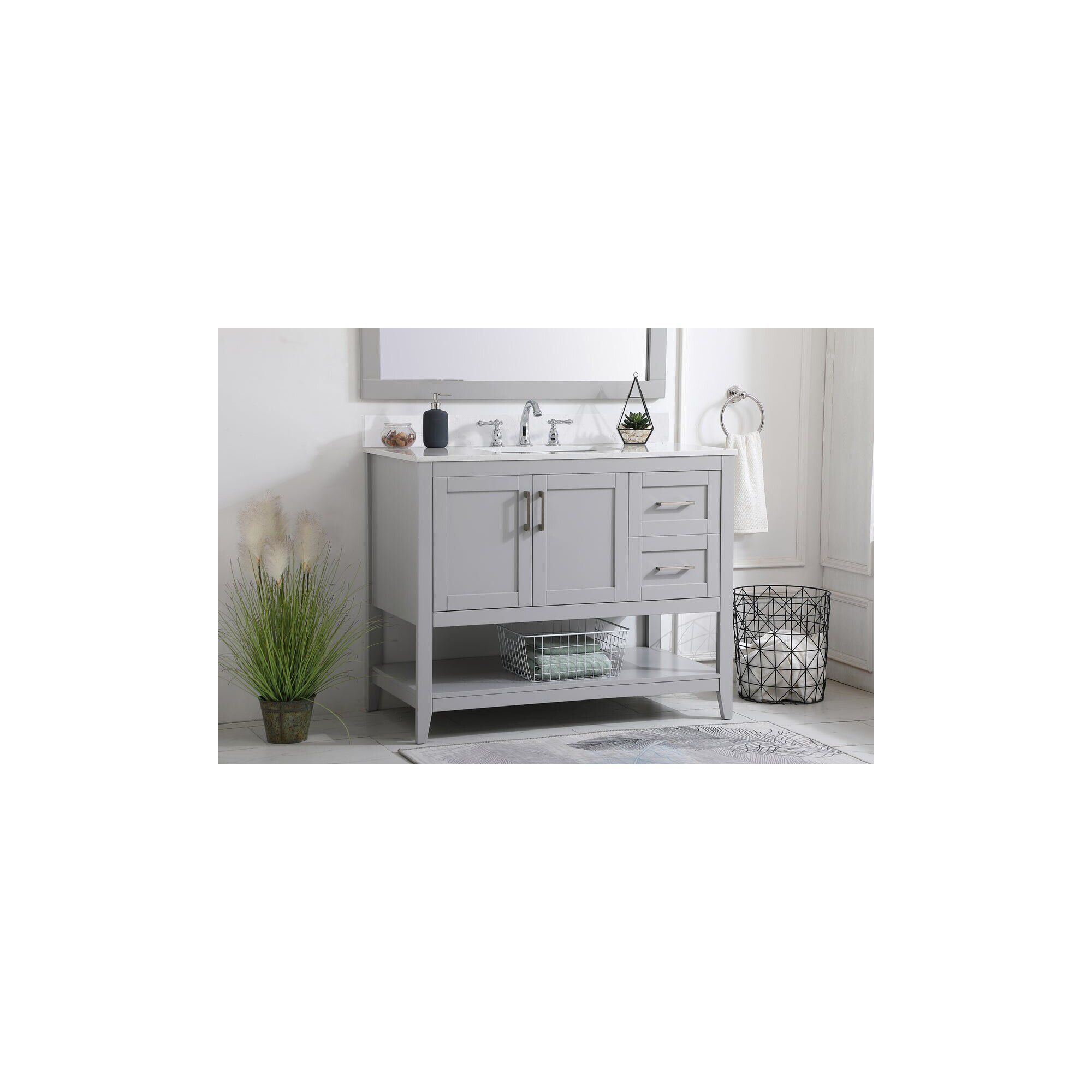 Aubrey 22 Inch Bath Vanity Cabinet