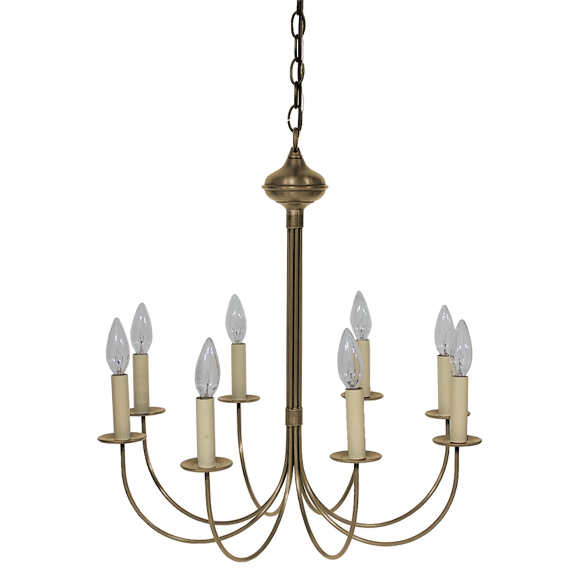 23 Inch 8 Light Chandelier