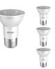 6 Watt LED PAR16 3000K Flood Dimmable 80CRI 120 Volt (4 Pack)