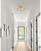 Arcadia 15 Inch 3 Light Semi Flush Mount