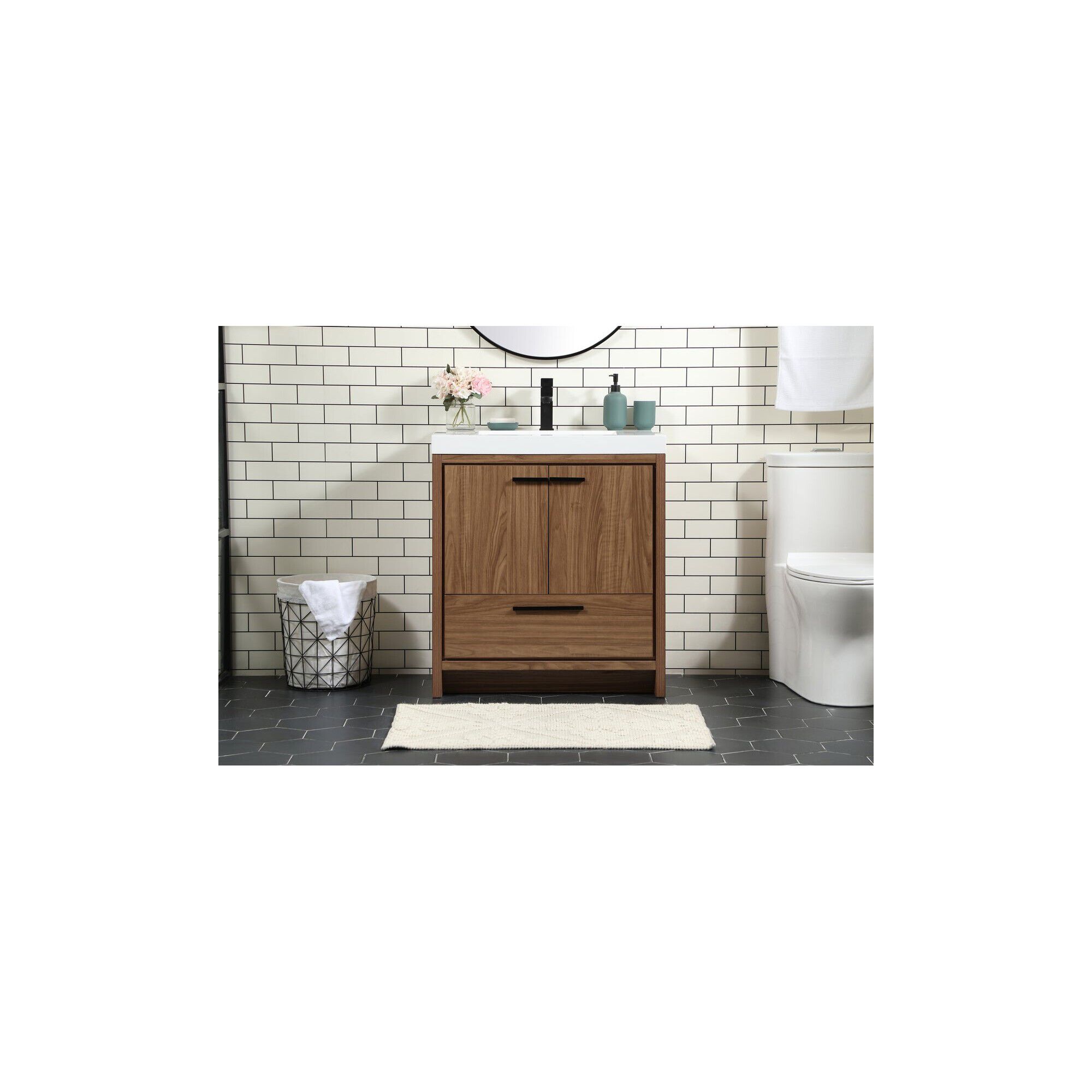 Wyatt 19 Inch Bath Vanity Cabinet