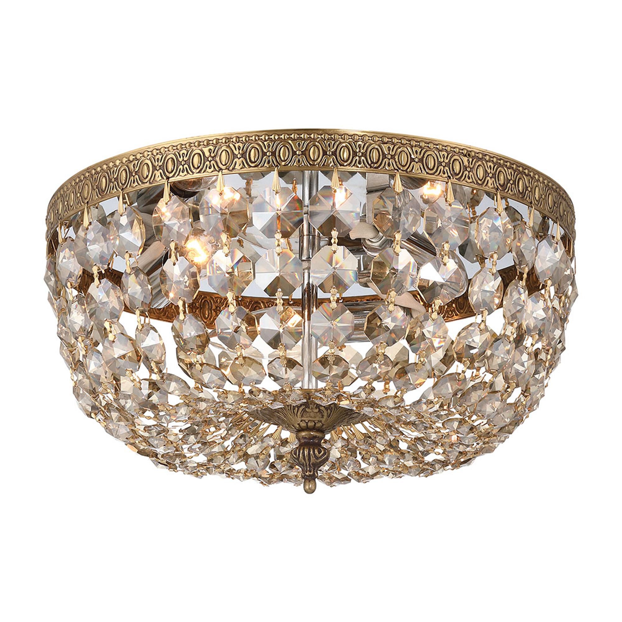Ceiling 12 Inch 3 Light Semi Flush Mount