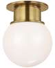 Chapman & Myers Callan 9 Inch Flush Mount