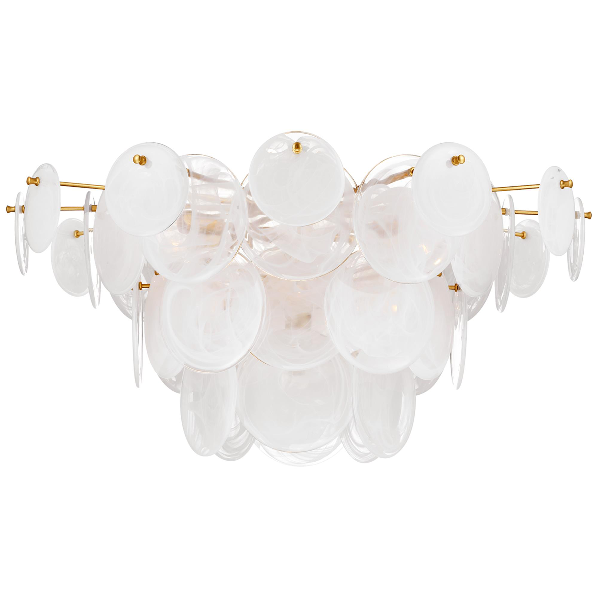 AERIN Loire 34 Inch 10 Light Flush Mount