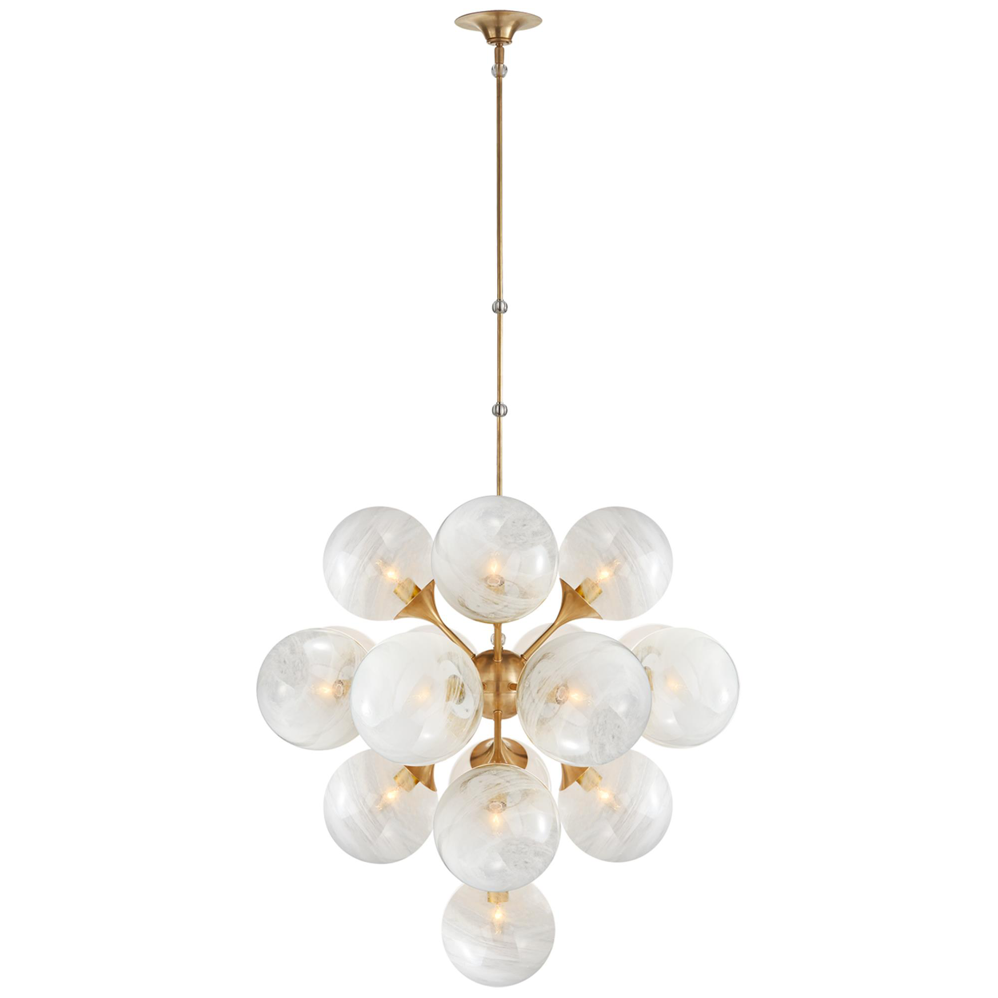 AERIN Cristol 33 Inch Chandelier