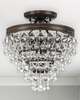 Calypso 13 Inch 3 Light Semi Flush Mount