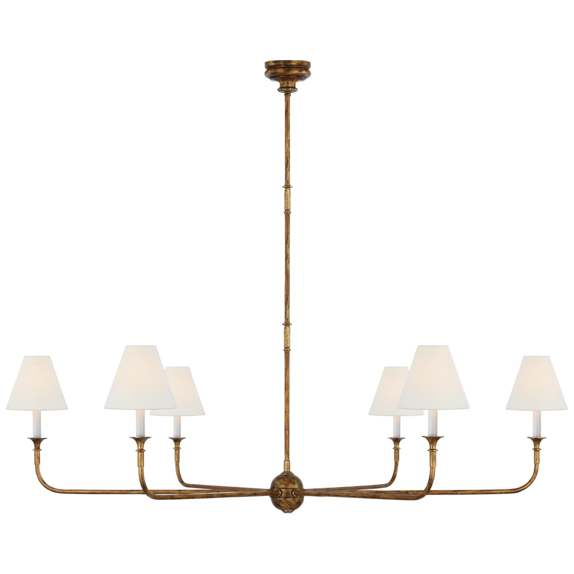 Thomas O'Brien Piaf 18 Inch Chandelier