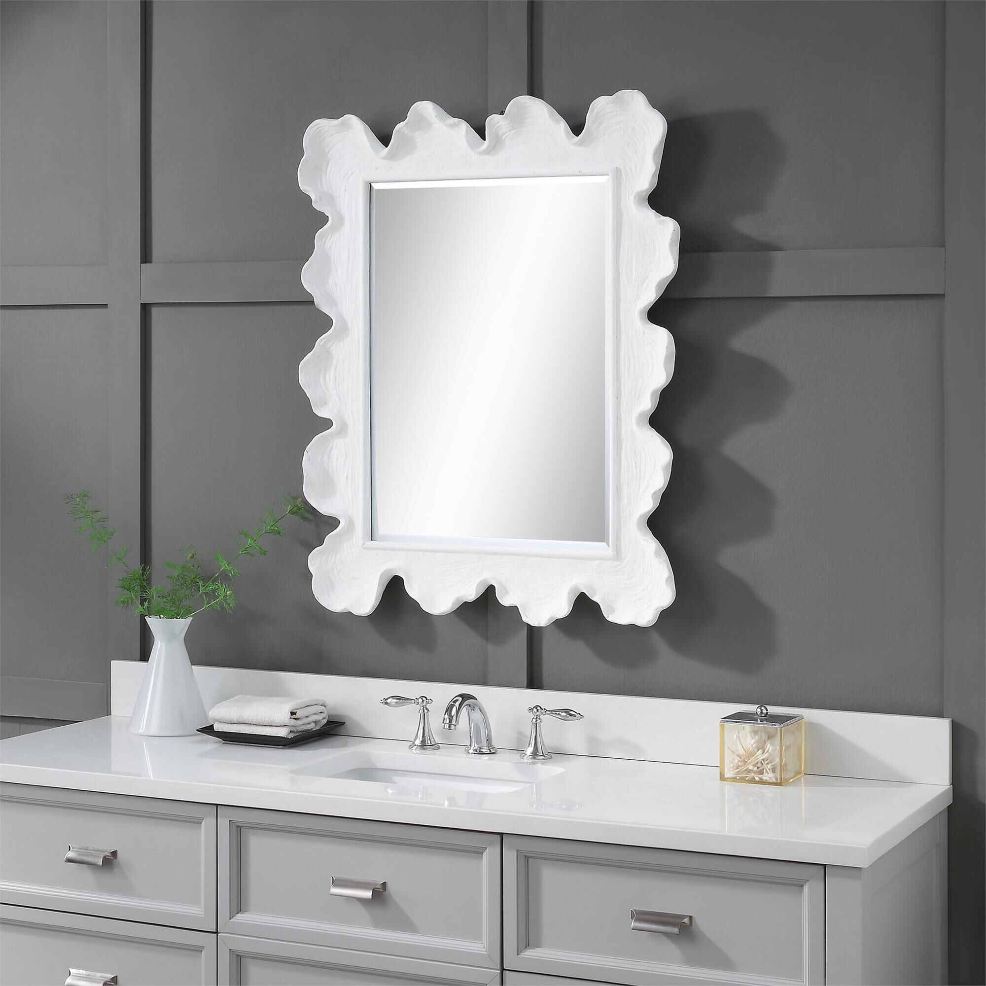 Sea 34 Inch Decorative Mirror