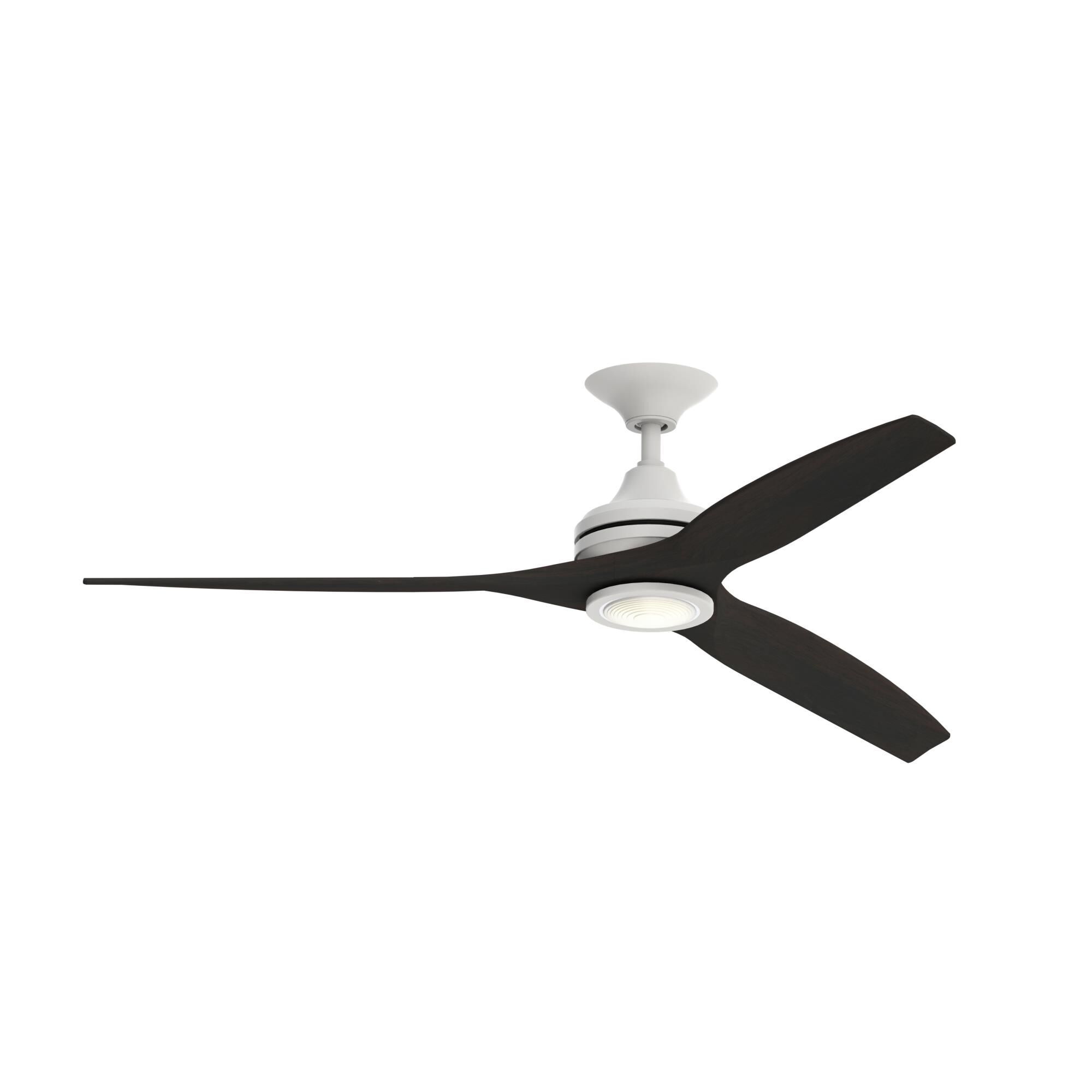 Spitfire 60 Inch Ceiling Fan with Light Kit