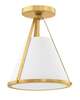 Fulton 9 Inch Semi Flush Mount