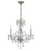 Traditional Crystal 16 Inch Chandelier