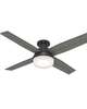 Dempsey 52 Inch Flush Mount Fan with Light Kit