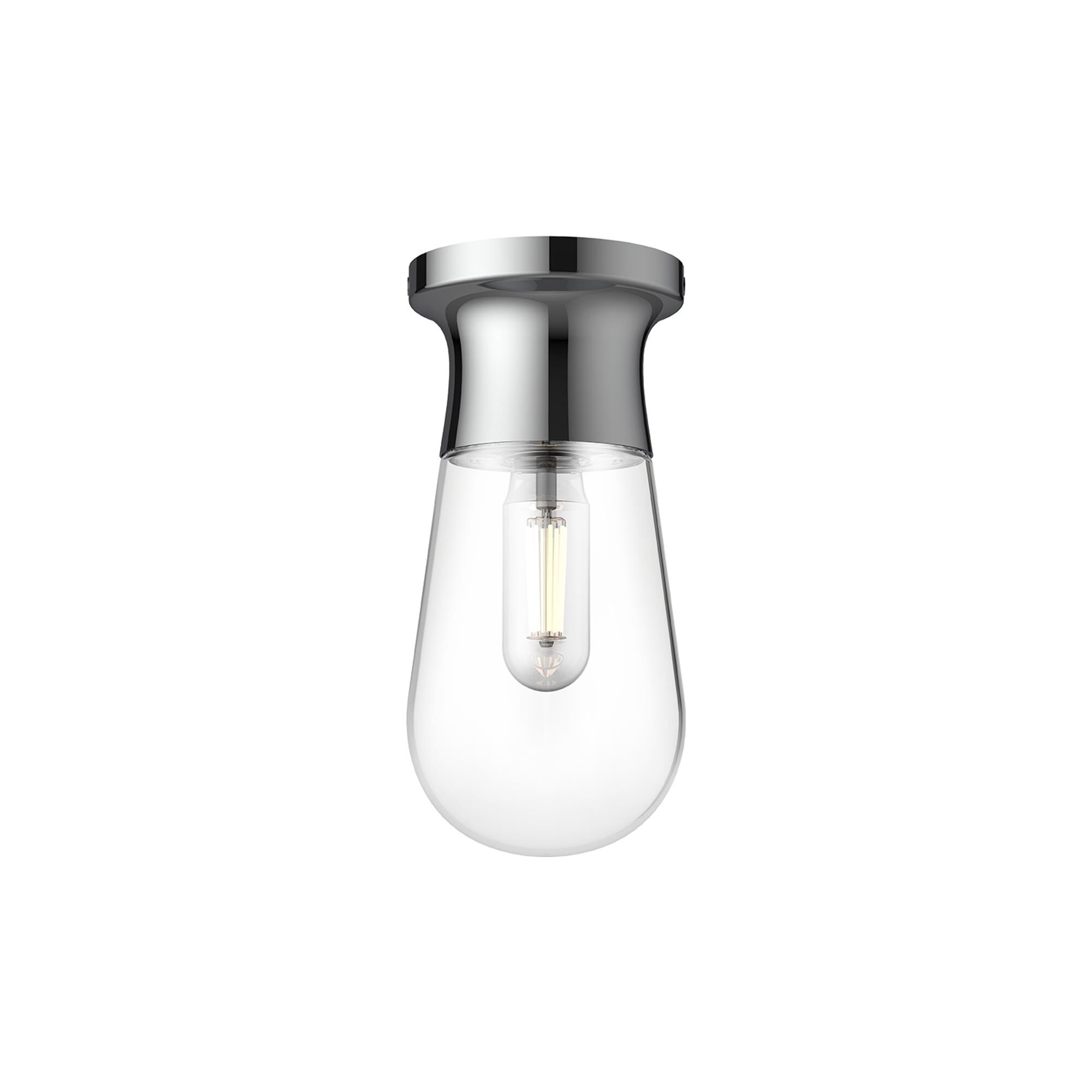 Marcel 5 Inch Semi Flush Mount