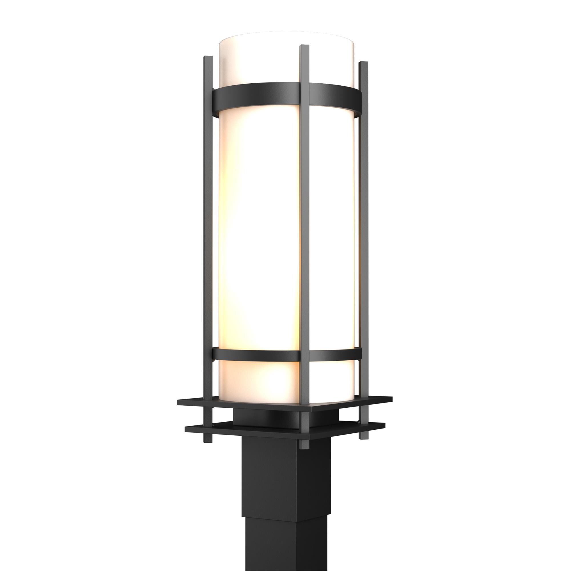 Banded 22 Inch Outdoor Post Lamp